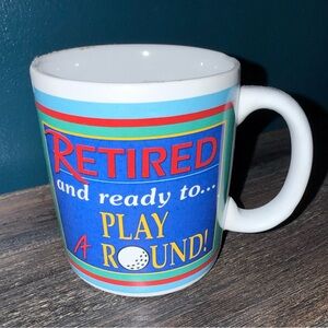 Vibrant Blue Retired Mug